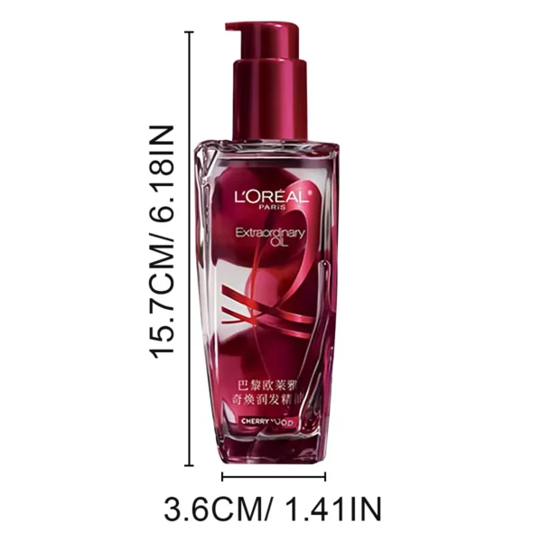 L'Oréal Paris huile capillaire brillante cerise traitement capillaire revitalisant rayonnant saveur cerise