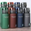 kf-S1cd7439730144428a67288ad99d4b236B Brand BPA Free Leak Proof Sports Water Bottle High Quality Tour Hiking Portable My Favorite Drink Bottles 400ml 560ml