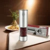 USB Rechargeable Pepper Salt Grinder Set Adjustable Electric Pepper Grinder Kitchen Gadget Cooking Tool for Spices Food Grinder