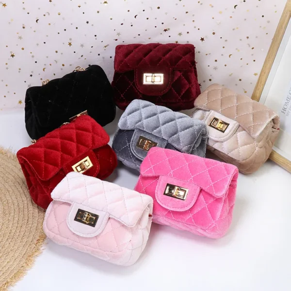 H1581584499e24af398b9a91388af88bfu.webp Mini Shoulder Handbags Small Velvet Hand Bags for Women Luxury