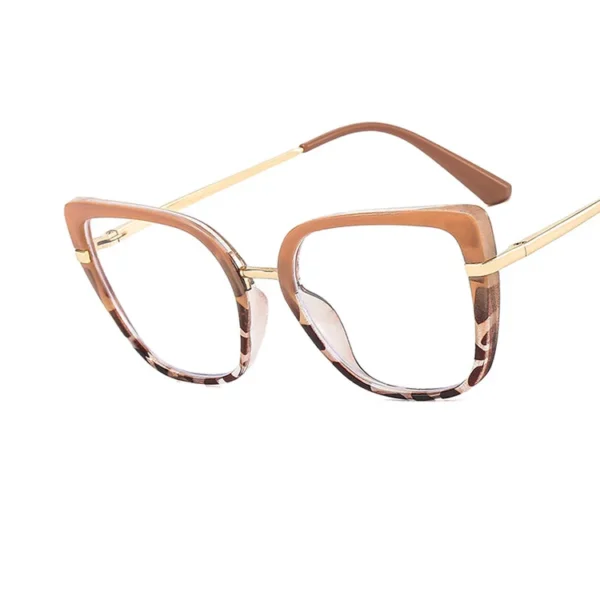 Custom 2023 Women Spectacles Frame Fashion Clear Anti-blue Light Eyewear TR90 Metal Eyeglasses Optical Frames Computer Glasses
