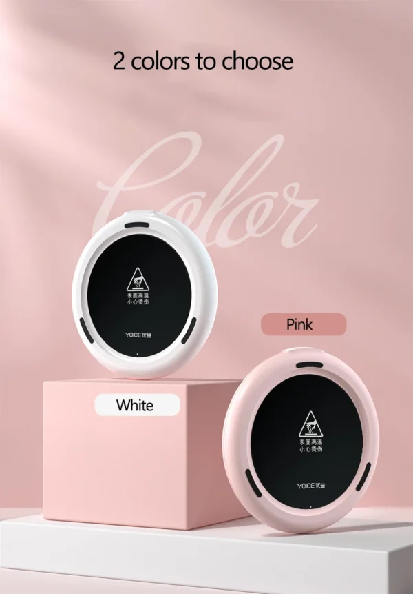 H305452c266d241829bd8559a504e3414y.webp 5V Cup Heater USB Charge Smart Thermostatic Hot Tea Makers Heating Coaster Desktop Heater for Coffee Milk Tea Warm Cup Pad