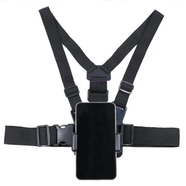 Phone Chest Strap Mount Harness for GoPro Hero 13 12 11 10 9 8 7 6 for DJI Osmo Action 5 Pro 4 3 Vlog Sports Camera Accessory