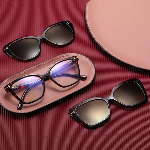 MS 95309 New Arrivals Vintage Clip on Glasses Frame Sunglasses Glasses Fashion Sunglasses Women