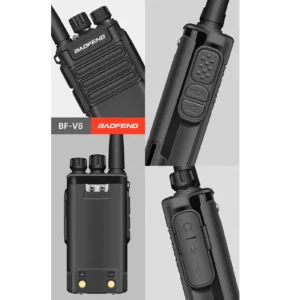 Handheld Mini Walkie Talkie BFV8 5W UHF 5800mAh Long Standby Radio Support USB Charging Two Way Radio Baofeng Bf-v8 Manufacturer