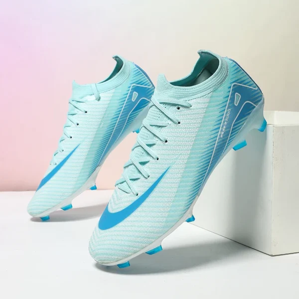 Quality Men Shoe Factory Wholesale Football Shoes Design LOGO Soccer Boots Support Custom Outdoor Sport Men's Soccer Shoes