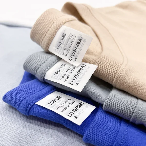 2023 Summer Cotton Mens T-shirt Short-sleeve Man T Shirt Short Sleeve Pure Color s Clothing t Shirts Tops Tee Men's Clothing