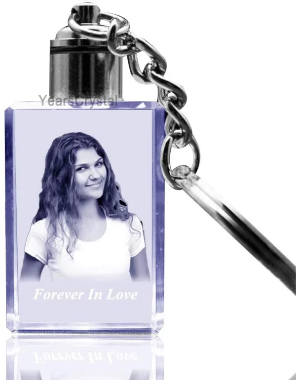 Hca02089a3b0540ecba8b47cf3909762aR.webp Custom Bulk Photo Keychain with Recording 3D Laser Engraved Crystal Digital Photo Keychain with Led Light Keyrings