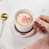 Hcc3d88842beb4c98aee08215322fe043f.webp 5V Cup Heater USB Charge Smart Thermostatic Hot Tea Makers Heating Coaster Desktop Heater for Coffee Milk Tea Warm Cup Pad