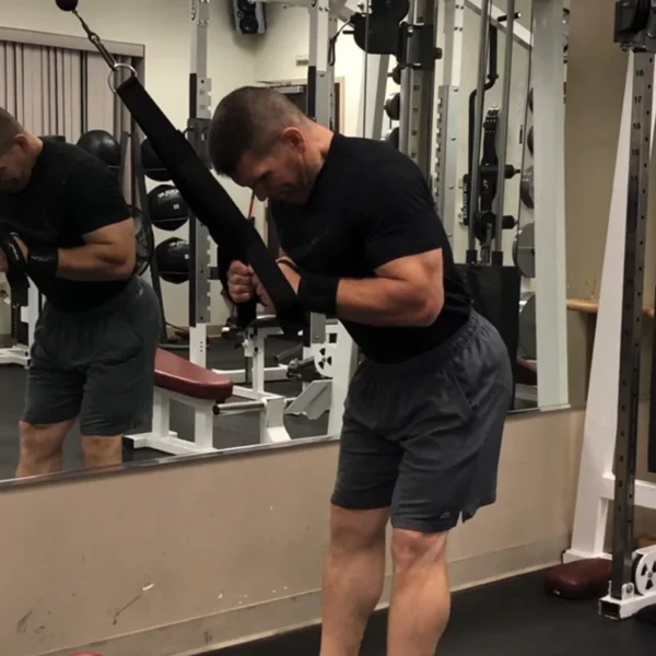 H09f3111de27a42d3847bb42ab1badd11x.webp CHENGMO SPORTS Top Quality Thickened Long Tricep Rope Home Gym Tricep Rope Cable Crossover Accessories Tricep Rope Pushdown