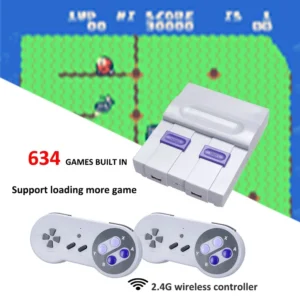 Retro TV Game Console 8 Bit 16 Bit HD Video Game Console With 634 Classic Games With Wireless Controller Mini Gaming Consola