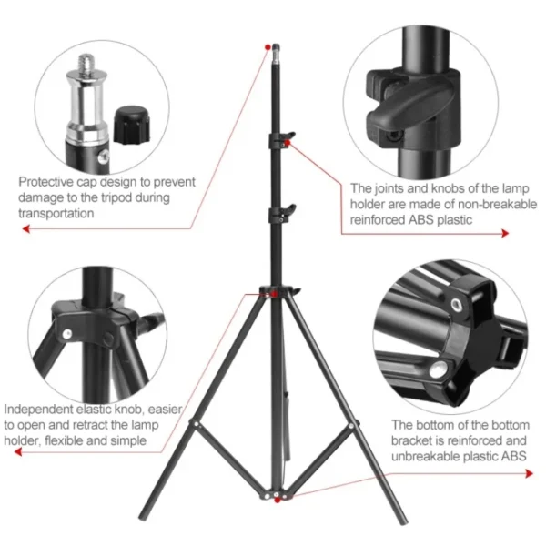 H2ad84c597fcf4517a153110f101be07ef.webp 50x70cm Photography Umbrella Softbox Fill Lighting Single Light Tripod Mount Stand Soft Box Accessories for Photo Studio Video