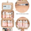 H2e75ee20cc6a4d37bc931c088db3147d0.webp Relavel Travel Hanging Toiletry Bag Eco Friendly Makeup Cosmetic Bag Travel Organizer Water-resistant Pouch Toiletries Bags