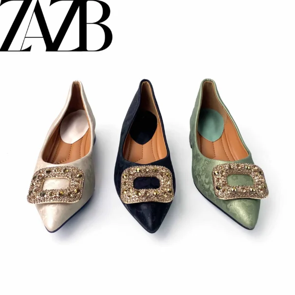 H34b781d9460b4109bc948f76e93d5fe94.webp Shoes for Women New Styles Office Formal Ladies Loafer Simple Female Casual Pumps Women's Flat Shoes Special Offer