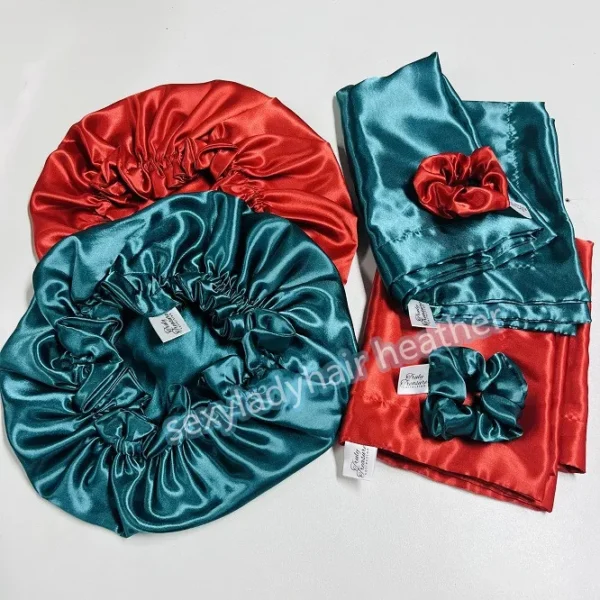 H42e6875a0835480d8e10621d78db0c2bN.webp Custom Elegant Bonnet With Personal Logo for Ladies Sleeping Care Button Bonnet Shower Button Hats