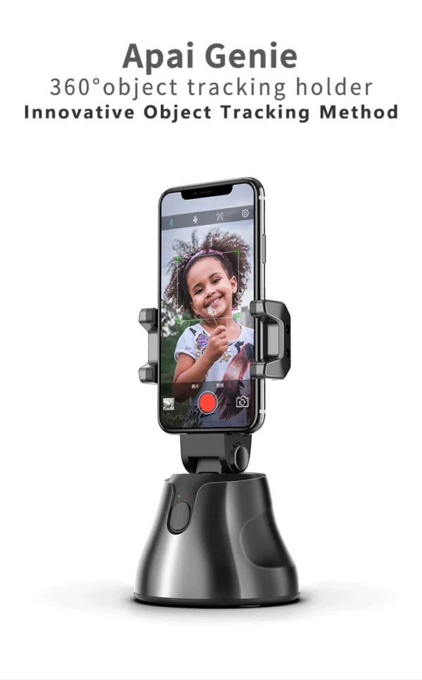 YTGEE Smart Object Face Tracking Phone Holder Selfie Robot Auto Cameraman Mobile Stand Video Recording Vlog Smart Shooting