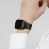 H588b1d42d98c4f9bb3ce182bf78e2004b.webp Keepwin Luxury Solid Classic Belt Smart Watch Band Strap Bracelet Stainless Steel Watch Band for Apple IWatch SE 9 8 7 6 5 4