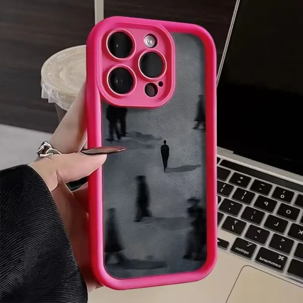 Yapears High Quality TPU Phone Case Liquid Silicone Shockproof Cover for Iphone 13 14 15 Pro Max