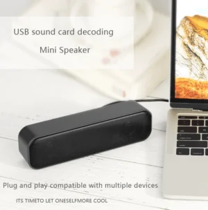 Laptop Speaker with USB New for PC Computer Speaker Mini Professional Speaker USB Powered USB 5V 4.0 Ohm Passive 3W 300g
