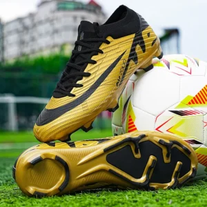 Professional Cheap Original Plated Cleat Training Sport Turf Soft Light Athletic Man Women Soccer Cleat Shoes Football Boots