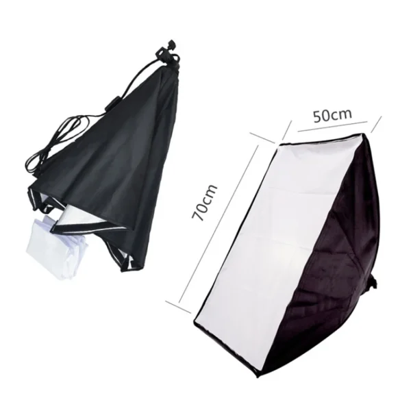 H709a6ec694b54cf59b4d1495da5823a6r.webp 50x70cm Photography Umbrella Softbox Fill Lighting Single Light Tripod Mount Stand Soft Box Accessories for Photo Studio Video