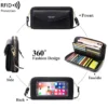 touch screen phone bag ladies purses long wallet card holder crossbody women hand bags cartera mujer leather RFID wallet women