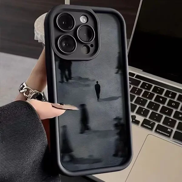 Yapears High Quality TPU Phone Case Liquid Silicone Shockproof Cover for Iphone 13 14 15 Pro Max
