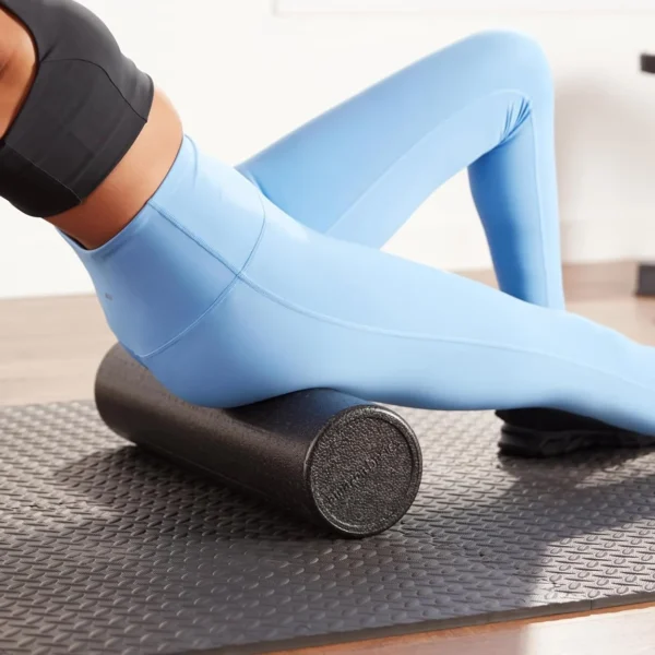 H7d9f598b07144d45b1eb5dcbbbf1848e1.webp Custom Basics High-Density Round Fitness Massage Yoga Wheel Column EPP Foam Roller Exercise Massage Muscle Recovery