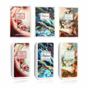 Hengfang Solid Perfume for Men Women Floral Portable Round Box Solid Perfume Balm Body Fragrance Skin Care