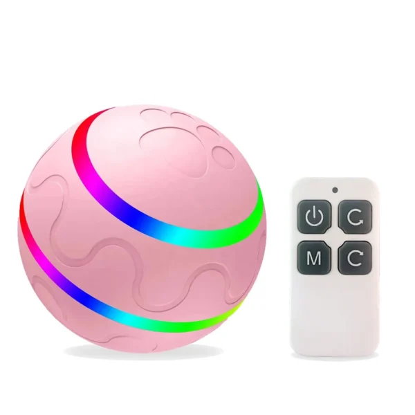 New Arrivals USB Charging Fun Sports Spin Jump Ball Intelligent Interactive Pet Toys Dog and Cat Accessories