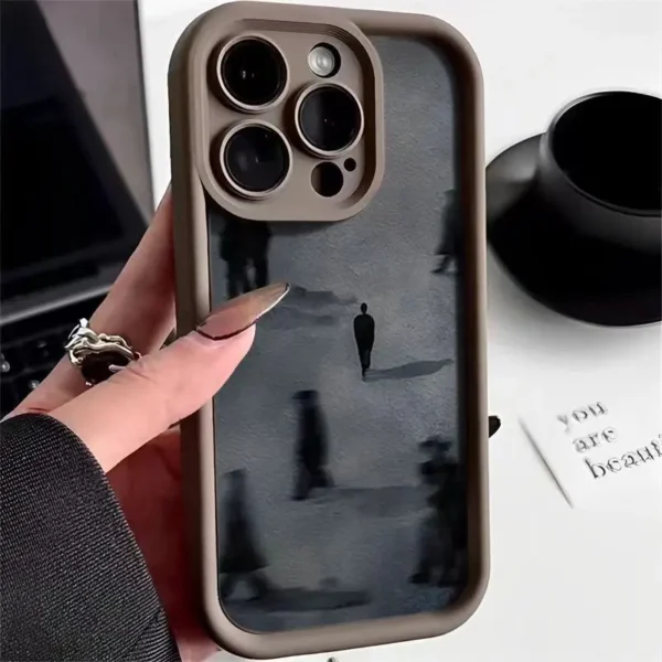 Yapears High Quality TPU Phone Case Liquid Silicone Shockproof Cover for Iphone 13 14 15 Pro Max