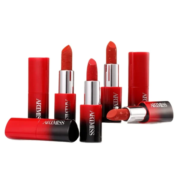 Hot Selling Artmiss Lipstick Wholesale 4 Colors Set Long Lasting High Pigment Soft Texture Matte Lipstick Set