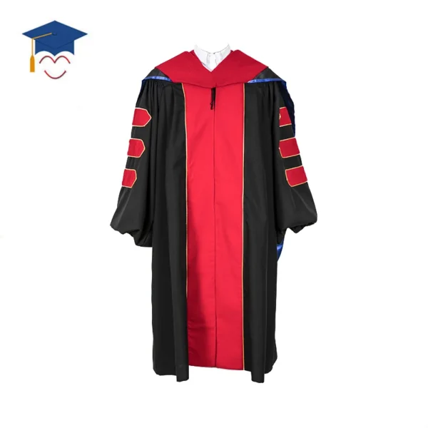 HTB1hTeaXND1gK0jSZFKq6AJrVXaB.webp Deluxe Customization PhD Graduation Gown and Cap With Hood
