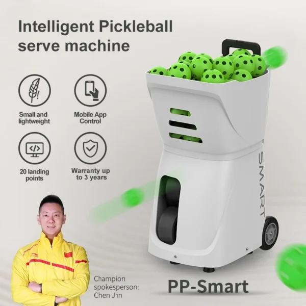 Ha6b38994cf2c4b1ea23574a30b2fe6aaX.webp Portable Pickleball Serving Machine with Remote App for Pickleball Players