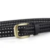 Genuine Leather Men's Pin Buckle Split Leather Belt Classic Fashion Belt for Men