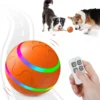 New Arrivals USB Charging Fun Sports Spin Jump Ball Intelligent Interactive Pet Toys Dog and Cat Accessories