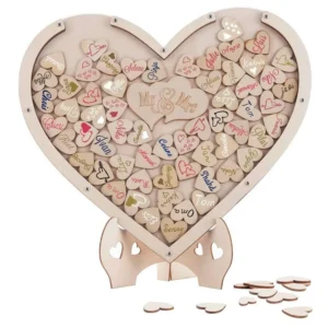 Hbc982493be4549cbac0abe02b304c177t.webp Wholesale Rustic Clear Acrylic Guest Sign Alternative Wood Material for Book Wedding