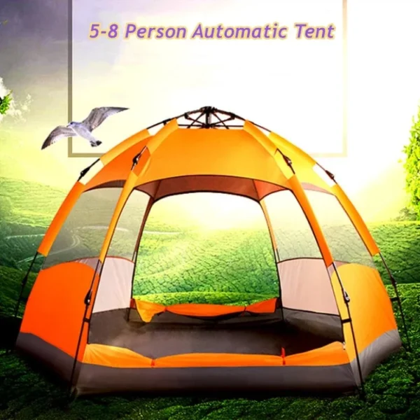 5-8 Person 4 Season Waterproof Double Layer Camping Tents