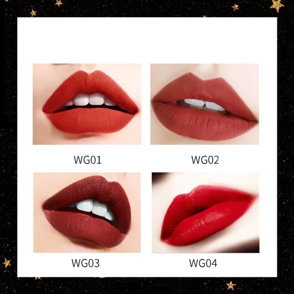 Hot Selling Artmiss Lipstick Wholesale 4 Colors Set Long Lasting High Pigment Soft Texture Matte Lipstick Set