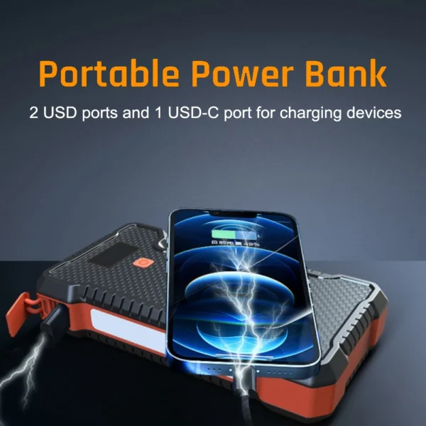 Nexest Automotive 12V 24V Super Capacitor Jumpstarter 2000A 4 in 1 Battery Power Bank Car Booster Flashlight for Trucks