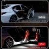 Led Car Door Warning Lights 120cm Anti-collision Strobe Flashing Safety Lamp Streamer Decorative Atmosphere Ambient Light 12V