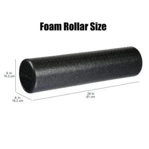 Custom Basics High-Density Round Fitness Massage Yoga Wheel Column EPP Foam Roller Exercise Massage Muscle Recovery