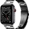 He6a4793edfa847b7b9188b45b23f48566.webp Keepwin Luxury Solid Classic Belt Smart Watch Band Strap Bracelet Stainless Steel Watch Band for Apple IWatch SE 9 8 7 6 5 4