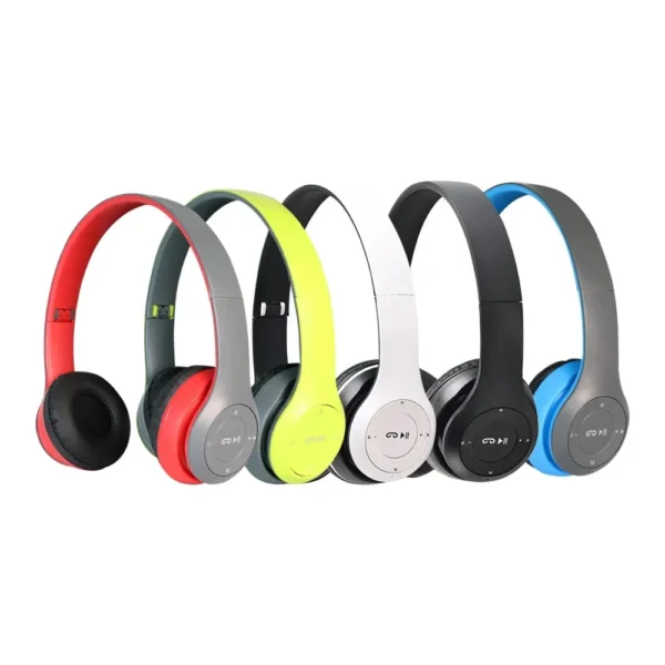 He9450fd2b42c403ab29b0bdc08c66619S.webp Headphones Wireless Blue Tooth P47 Earphone Foldable Headset for Mobile Phone or Computer Audifonos AUX Line TF Card