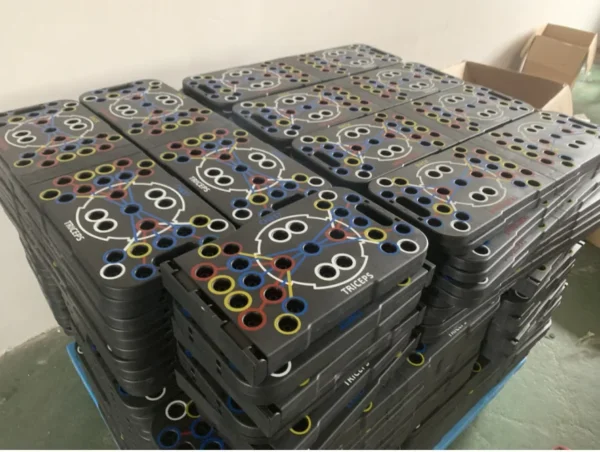 Multi-Functional Home Workout Equipment-ABS Foldable Fitness Floor for Chest Muscle Exercise Pushup Bar & Arm Strength Board