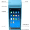 Q2 Q2i Q2P  Android 11 Handheld  PDA Thermal Printer with BT & Wifi  Optional NFC and Scanning