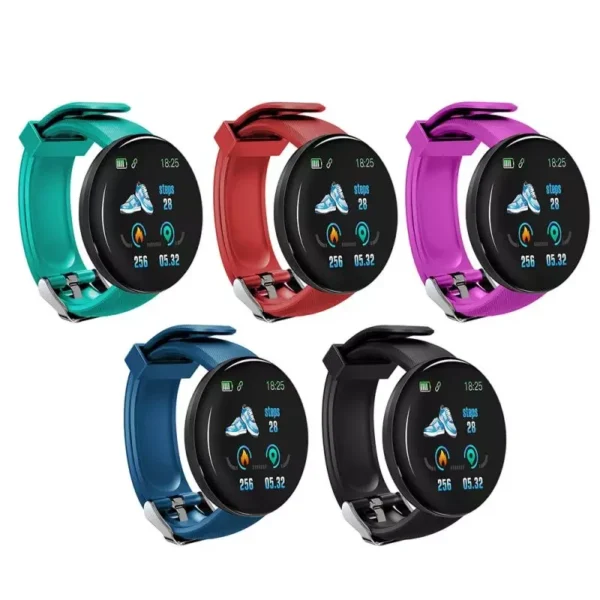 D18  Hot Selling Reloj Inteligente Smart Watch Cheap Waterproof Popular Style Android Smart Watch Fitness Watch